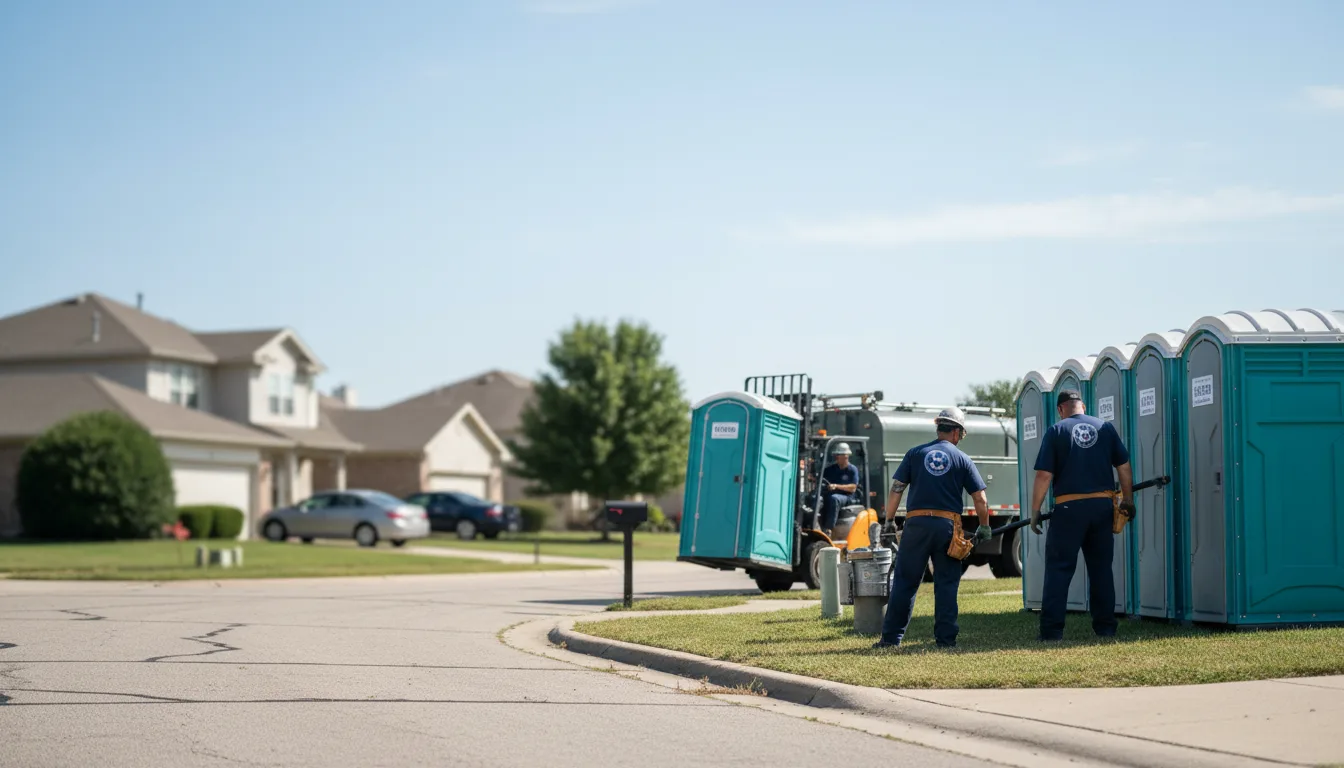 Porta Potty Rental in Bronson, KS near me